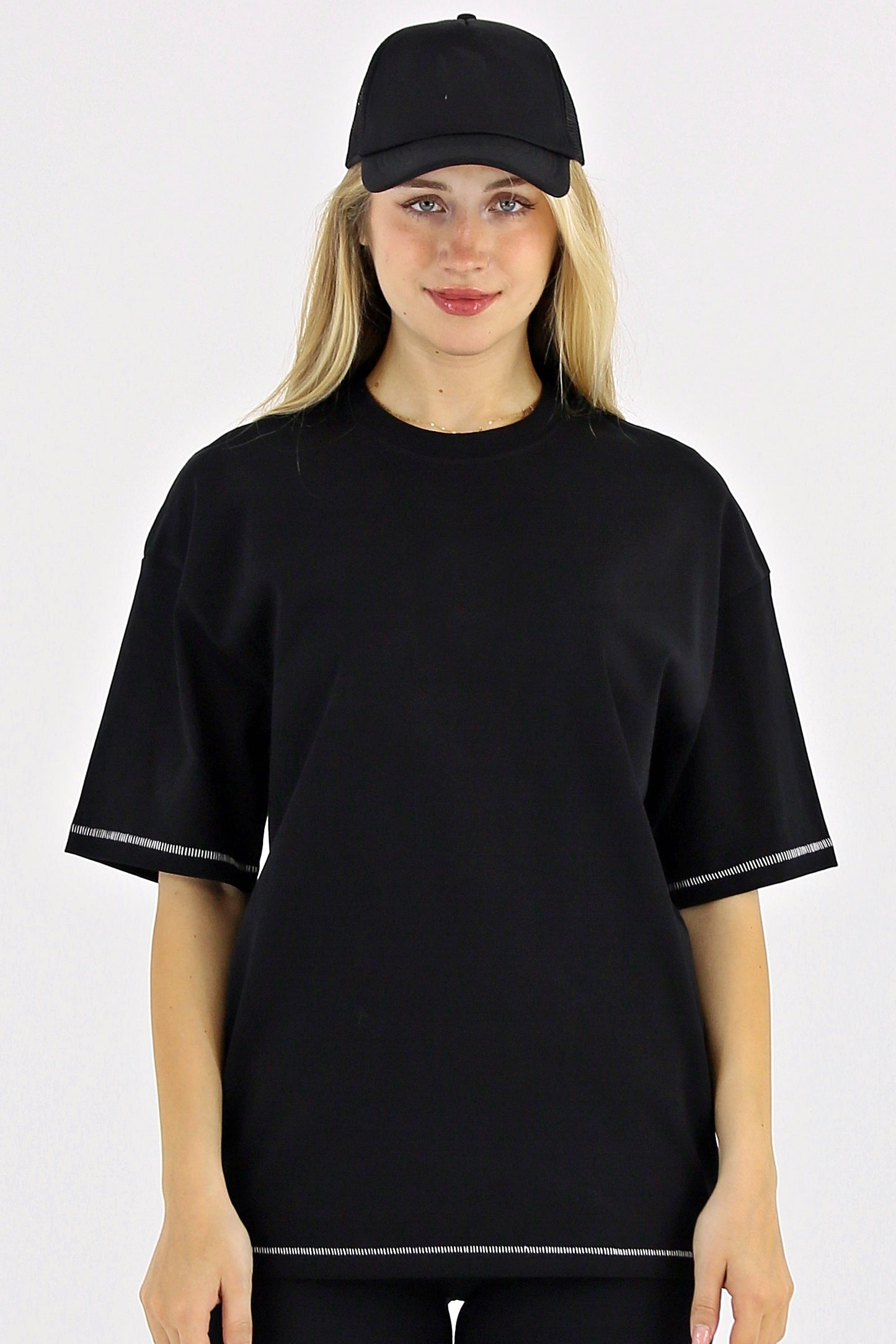 Stitched Oversized T-shirt