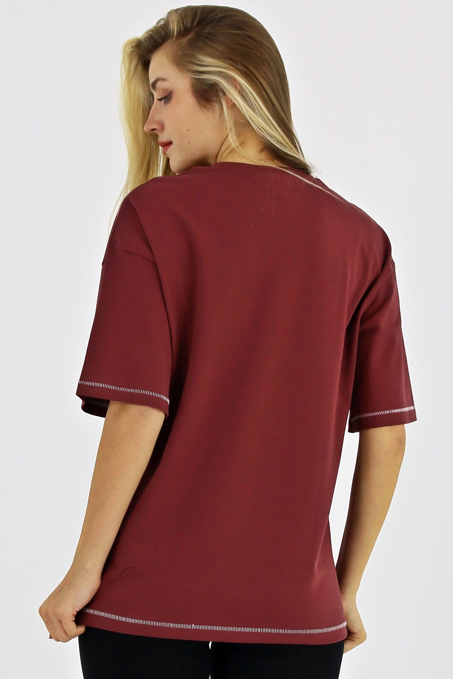 Stitched Oversized T-shirt