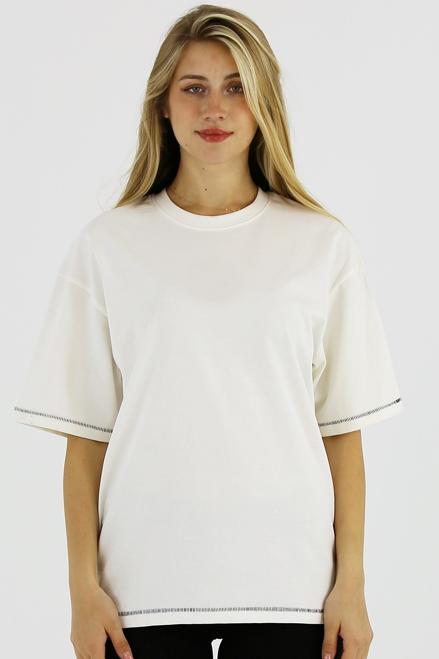 Stitched Oversized T-shirt