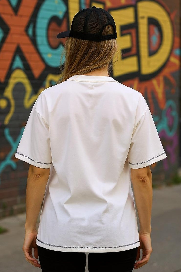 Heavy-Weight Stitched Oversized T-shirt