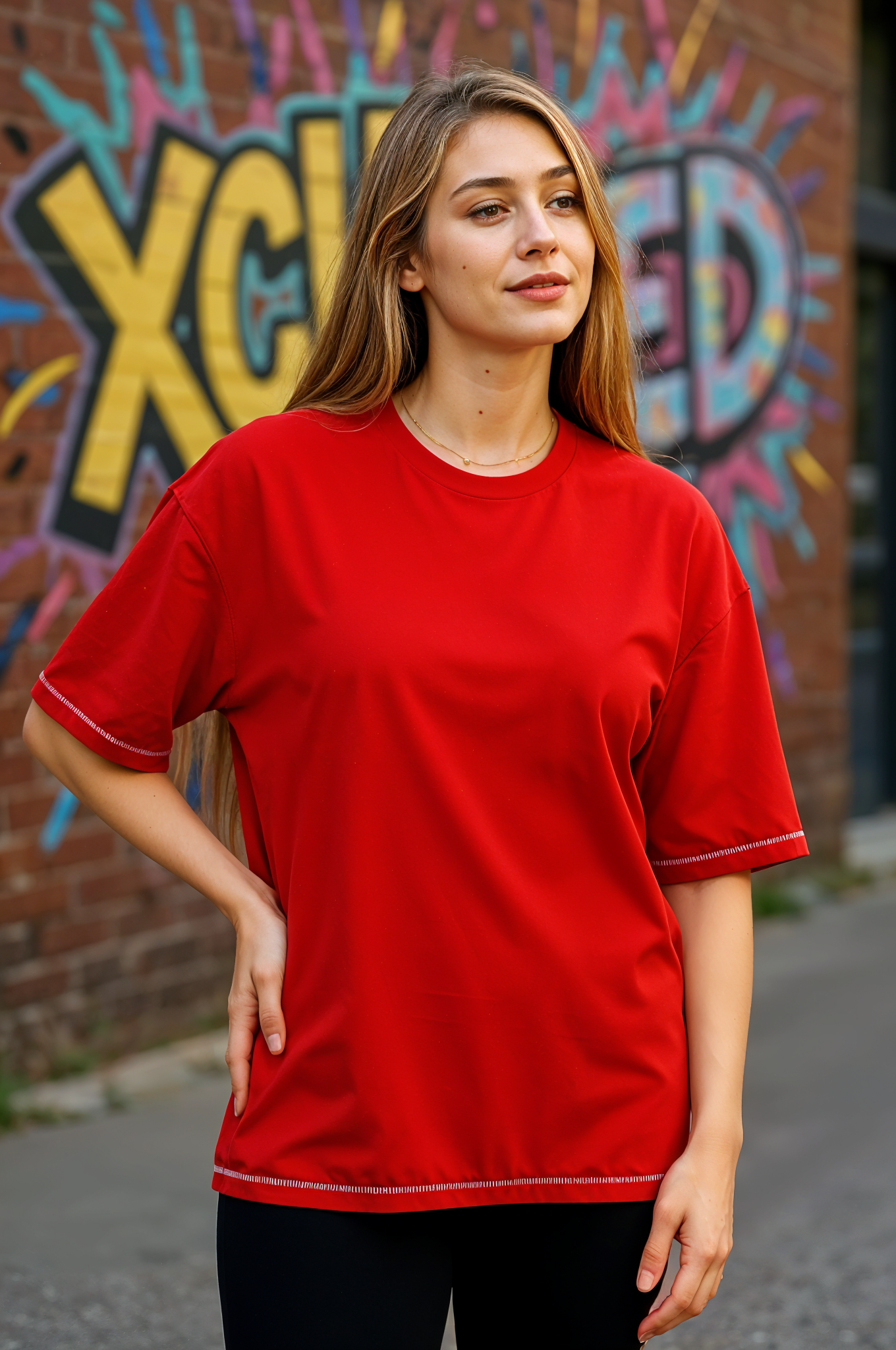 Heavy-Weight Stitched Oversized T-shirt