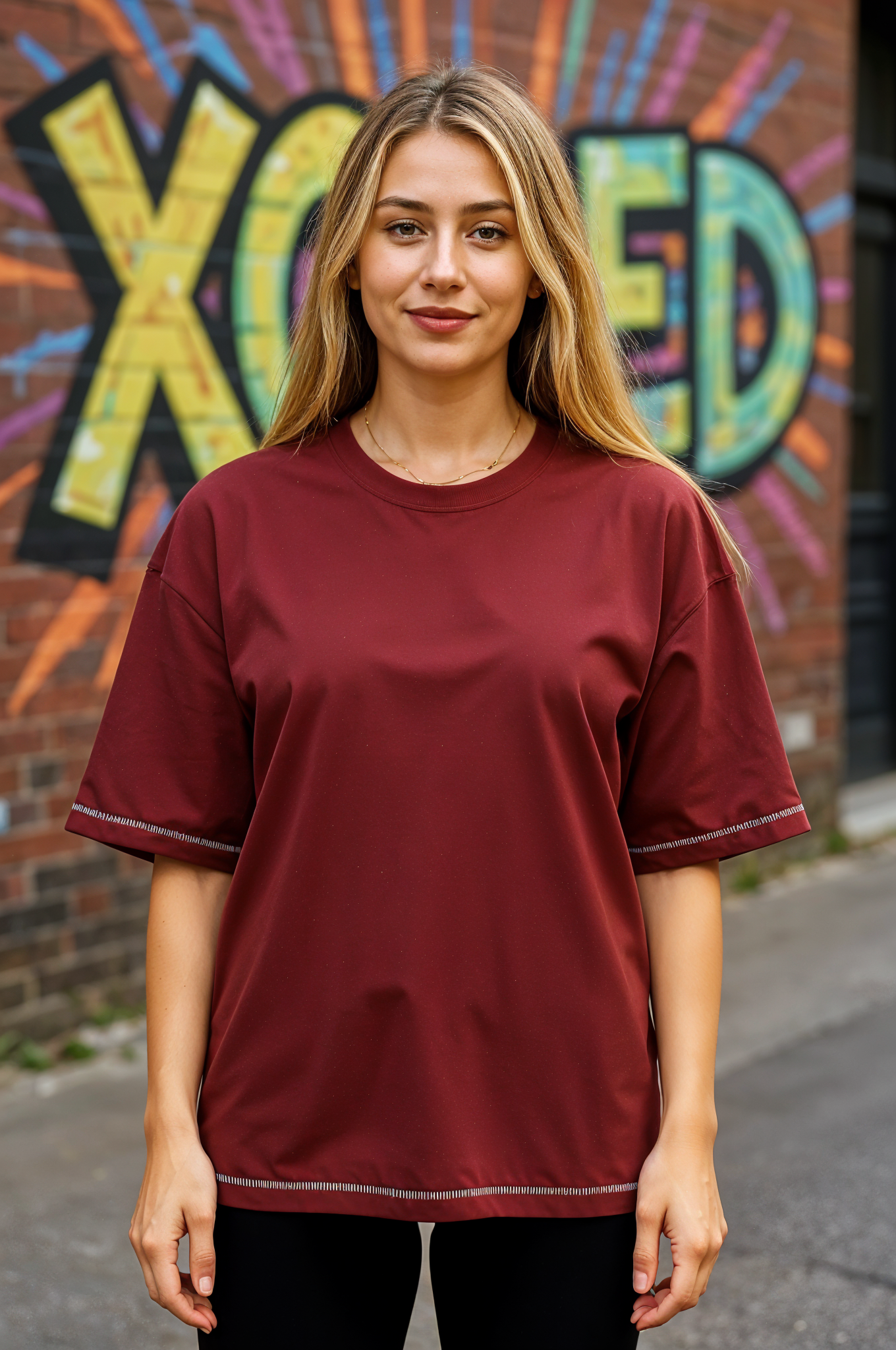 Heavy-Weight Stitched Oversized T-shirt
