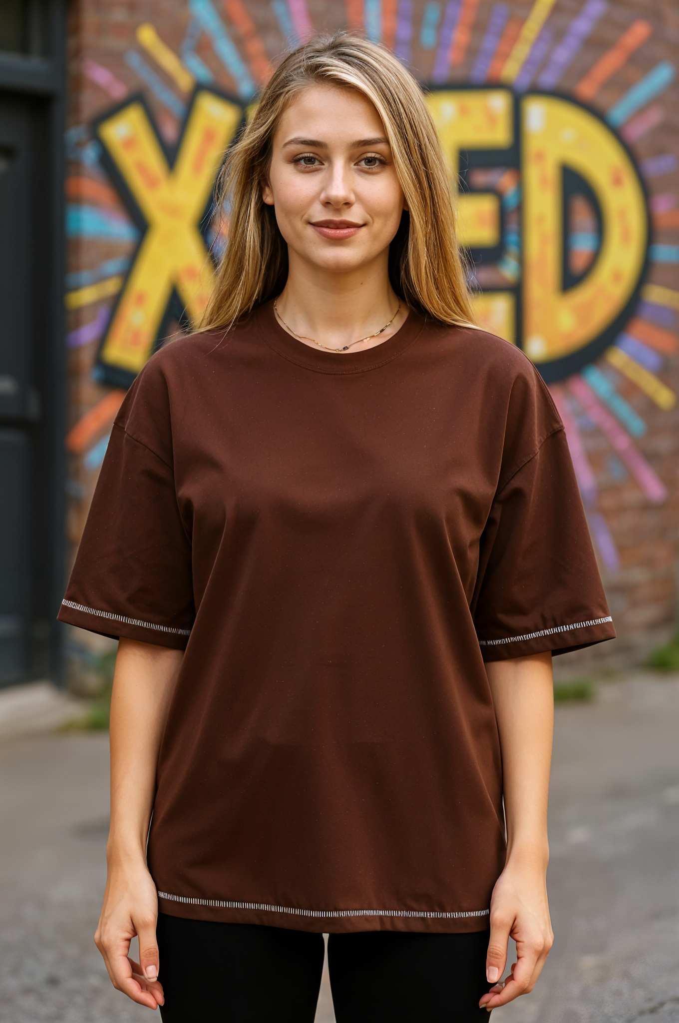 Heavy-Weight Stitched Oversized T-shirt