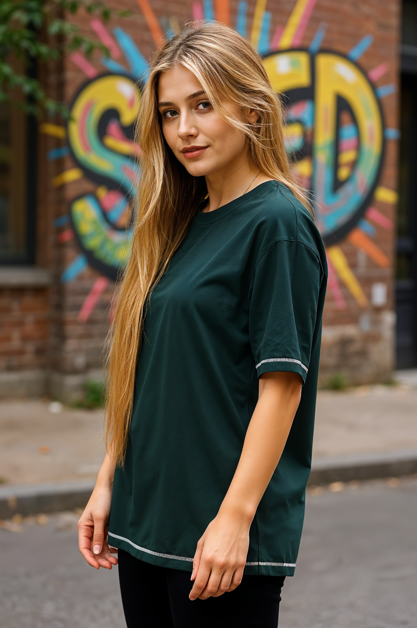 Heavy-Weight Stitched Oversized T-shirt