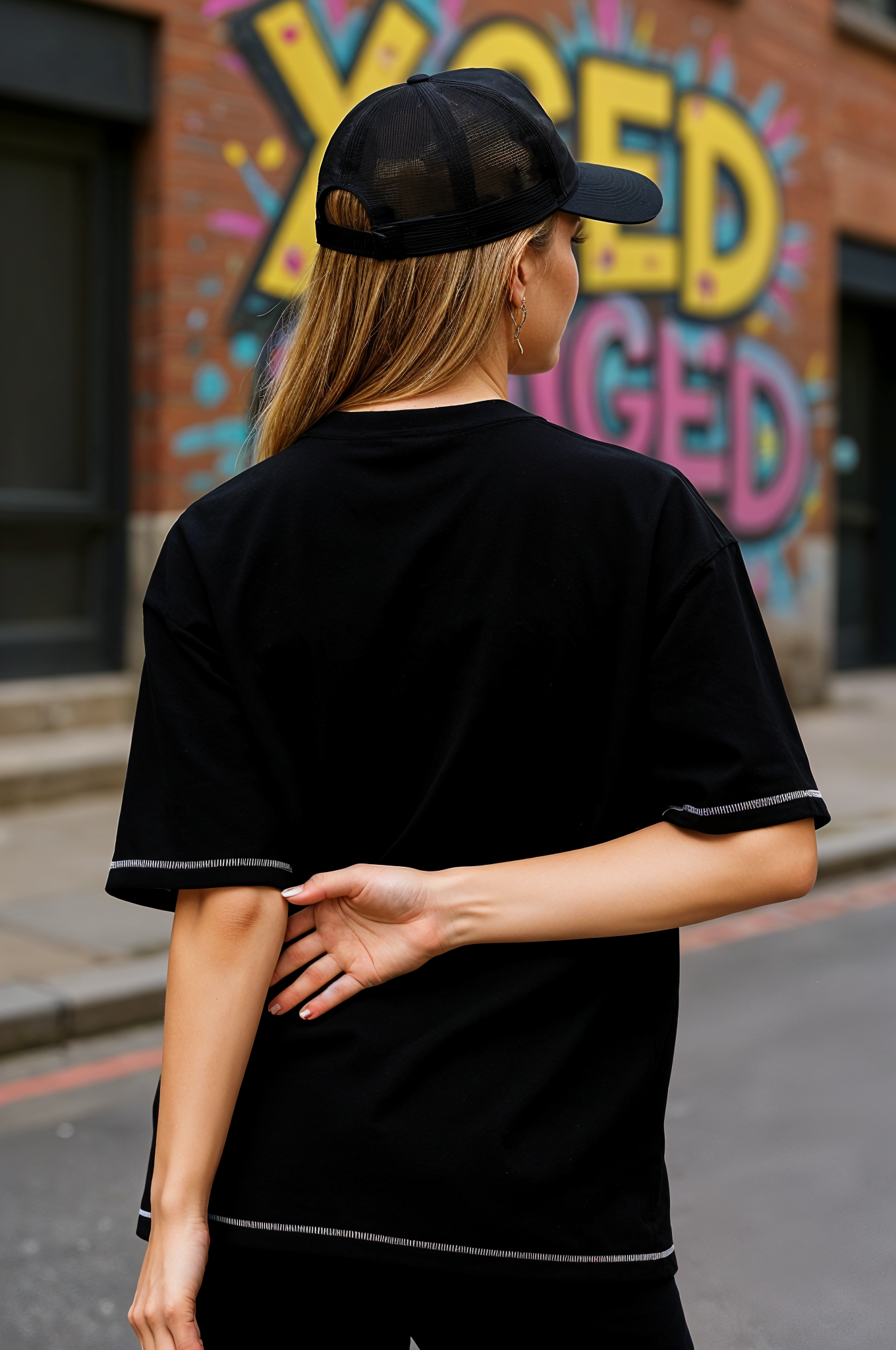 Heavy-Weight Stitched Oversized T-shirt