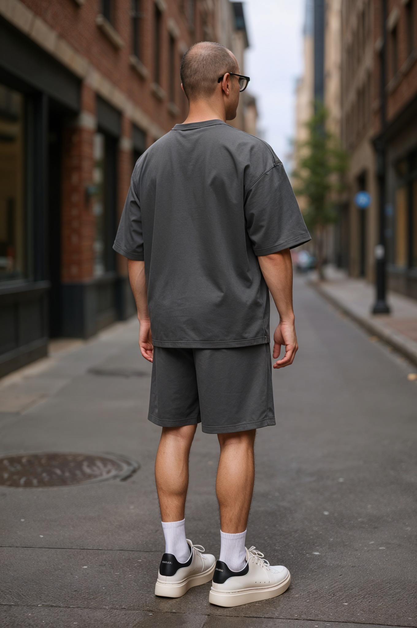 Oversized T-shirt + Shorts Set