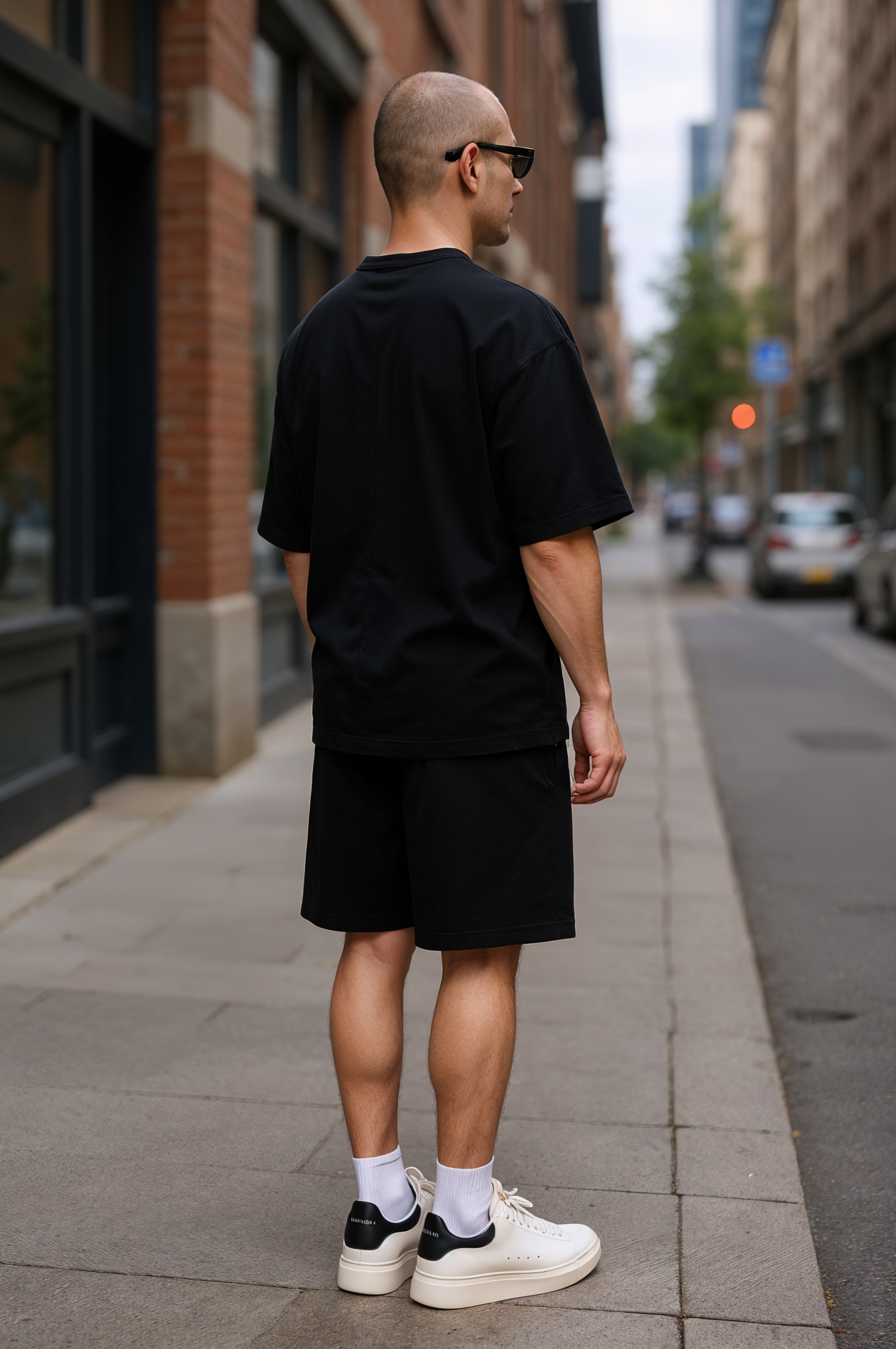 Oversized T-shirt + Shorts Set
