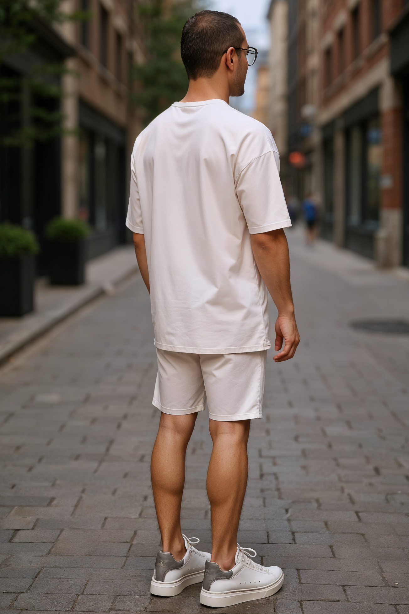 Oversized T-shirt + Shorts Set