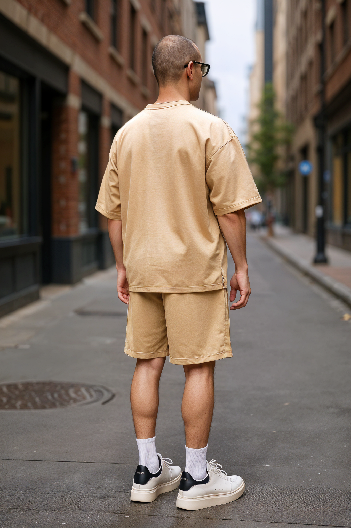 Oversized T-shirt + Shorts Set