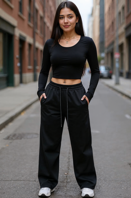 Long Sleeve + Sweat Pants Set