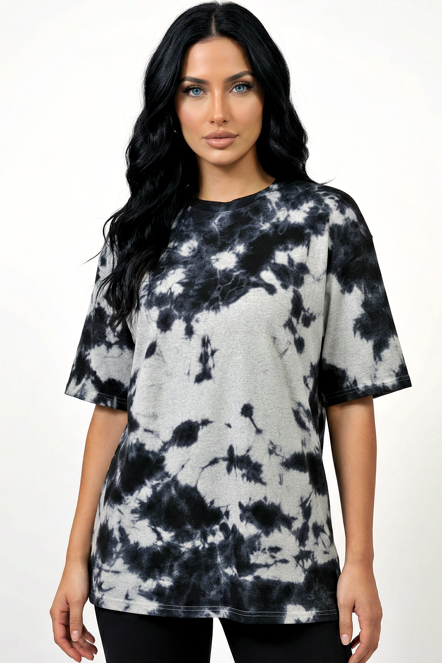 Women's Oversized Tie-Dye T-shirt Egypt | Xced