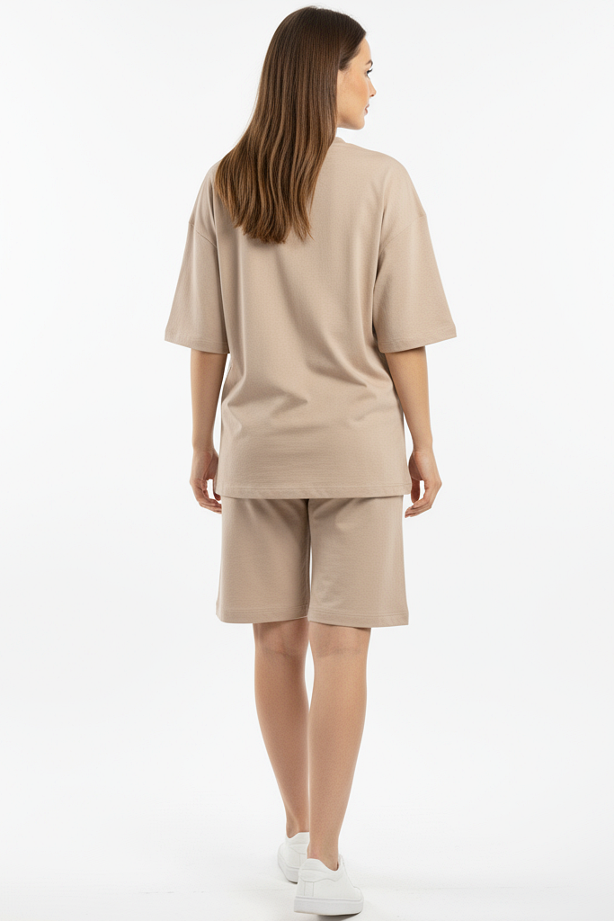 Oversized T-shirt + Shorts Set