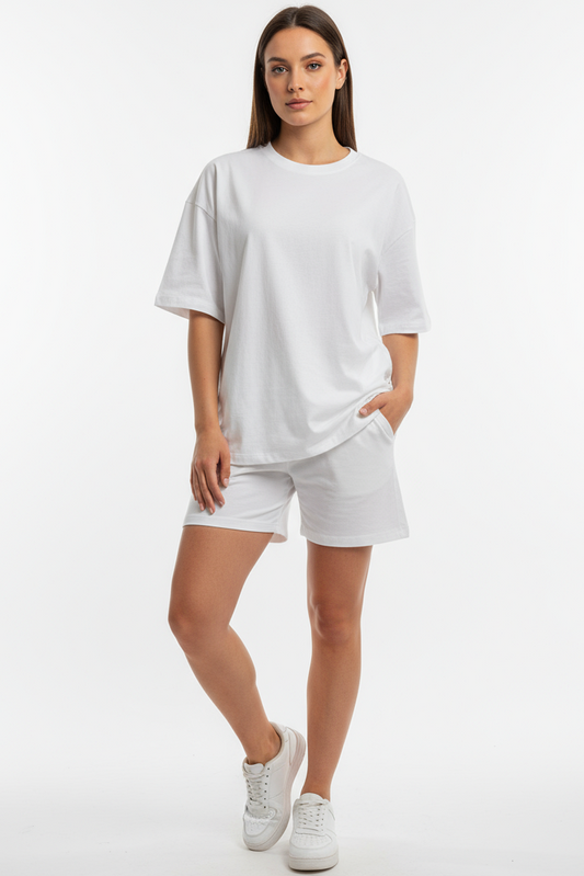 Oversized T-shirt + Shorts Set