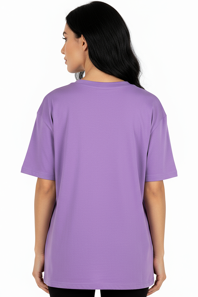 V-neck Women Oversized T-shirt HB