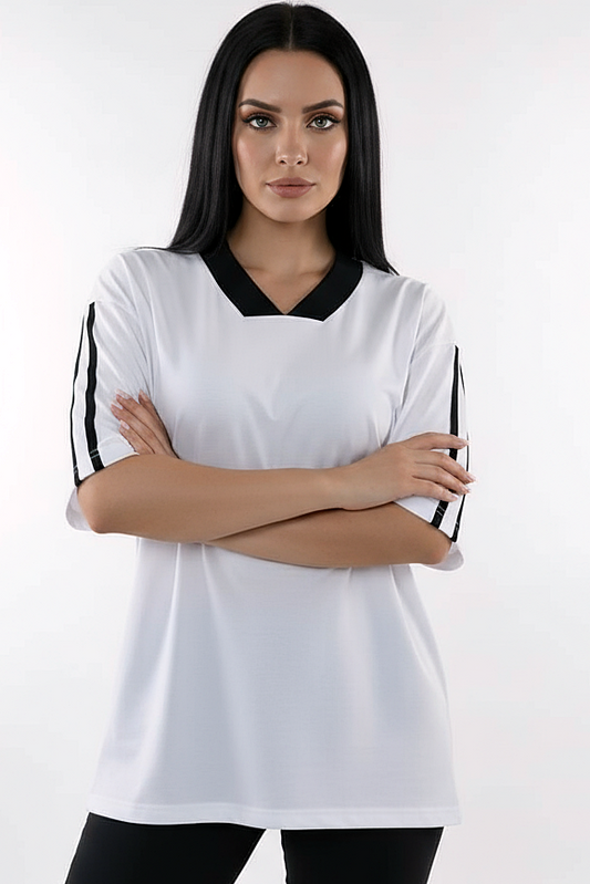 Collar Oversized Tee V2