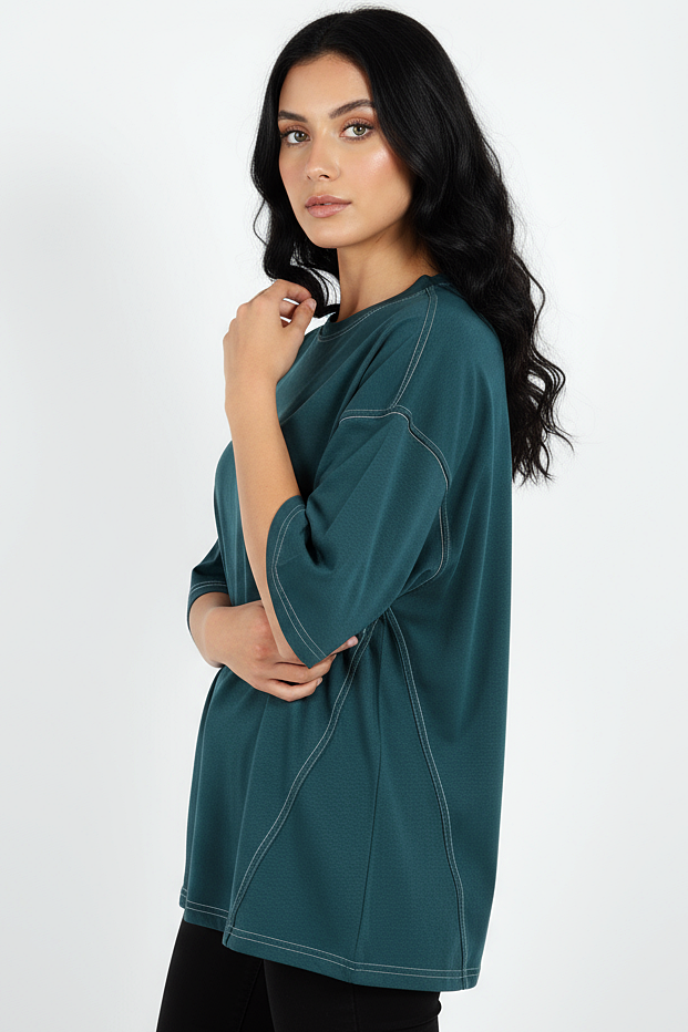 Stitching Oversized T-shirt V2