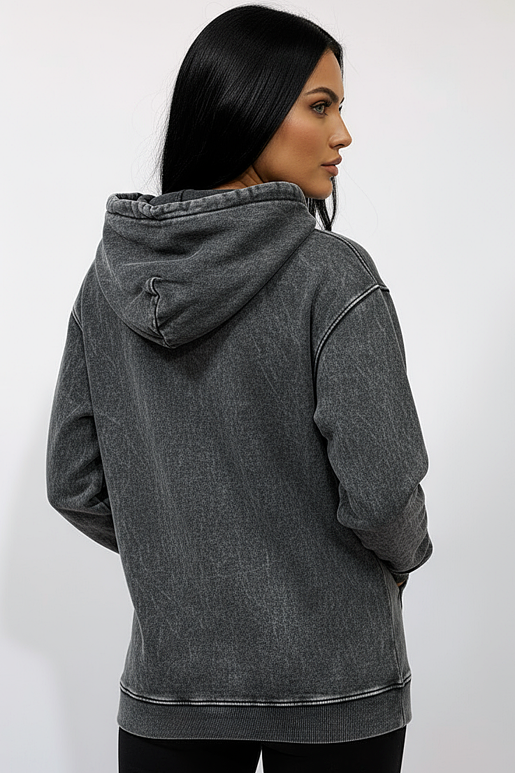 Oversized Washed Hoodie