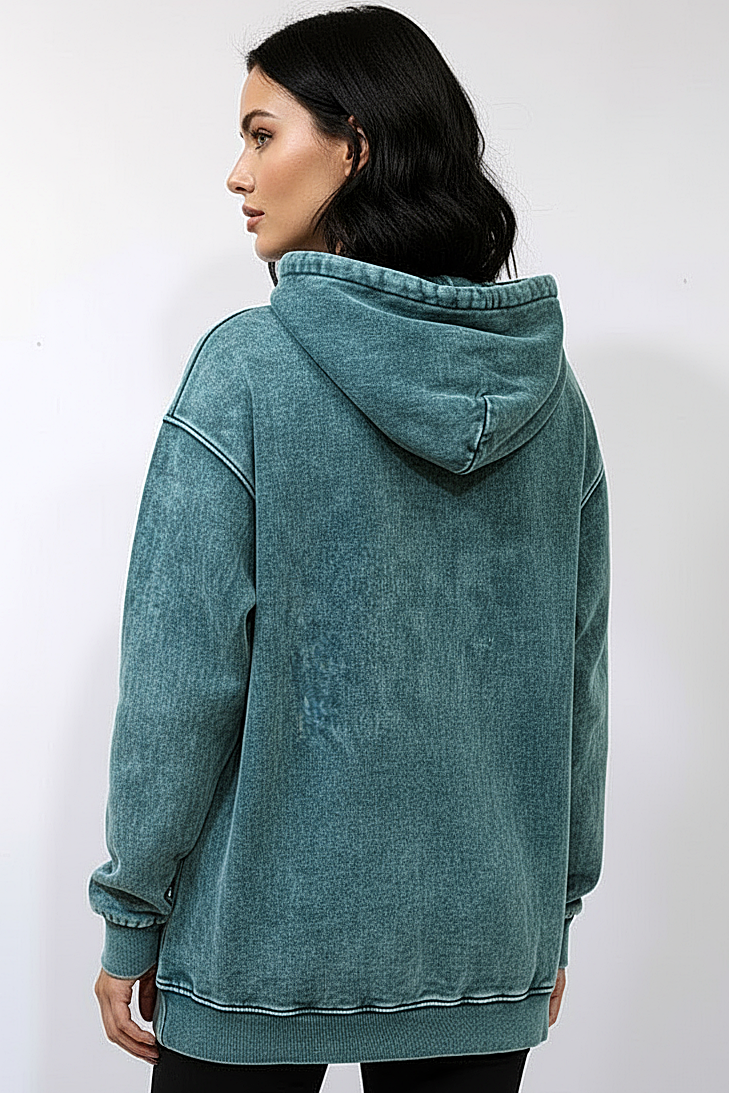 Oversized Washed Hoodie