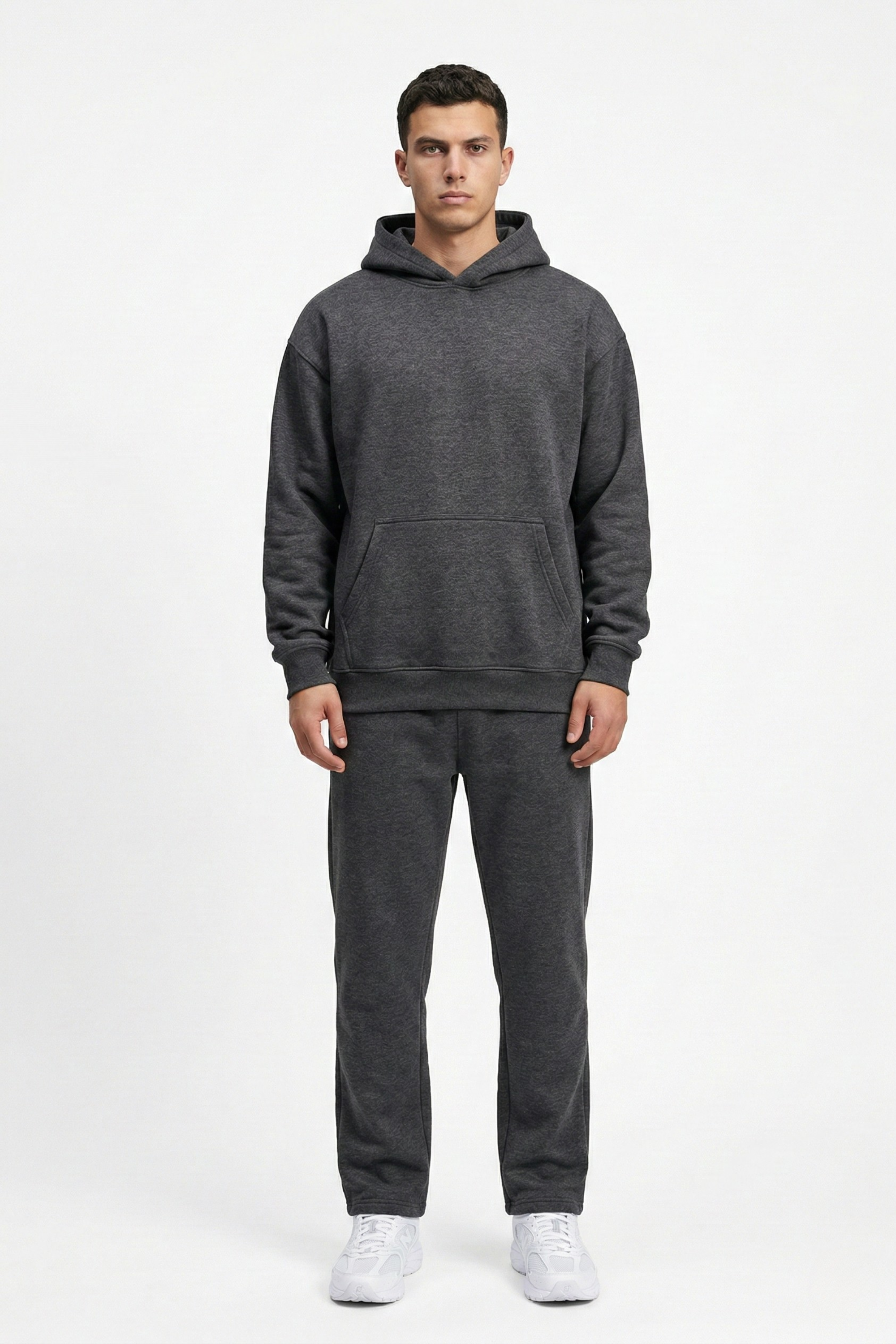 Hoodie + Straight Leg Sweat Pants Sets