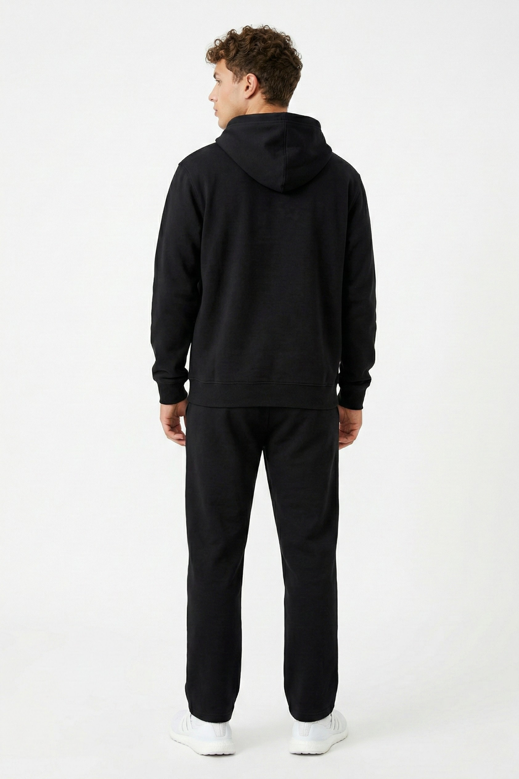 Hoodie + Straight Leg Sweat Pants Sets