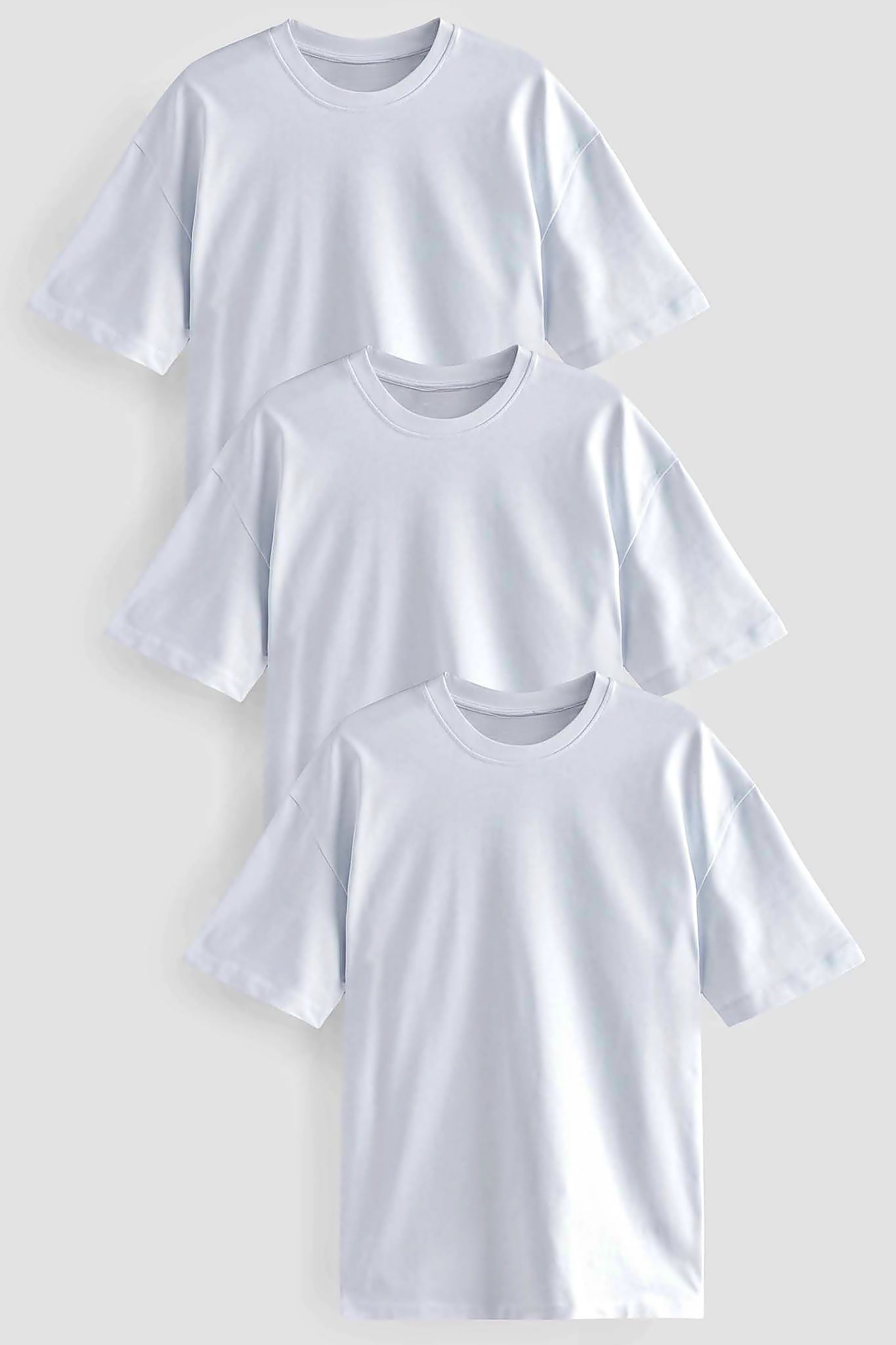 White Oversized T-shirt 3pk HB