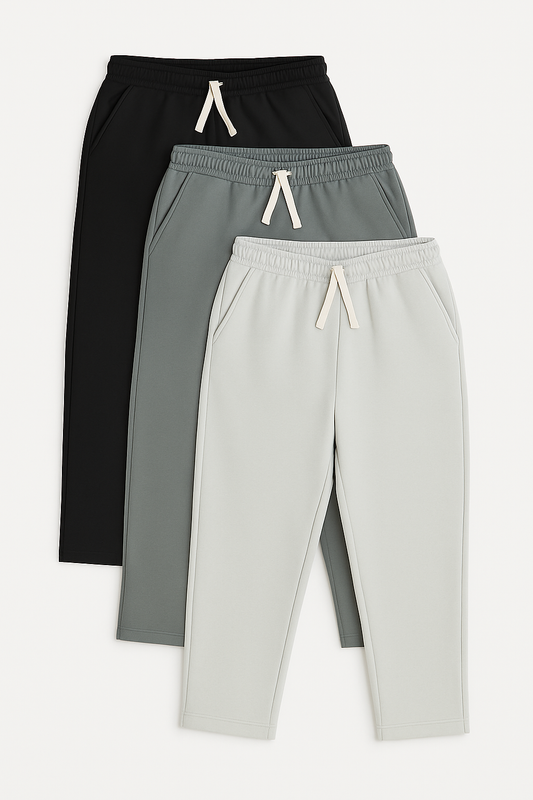 Straight Leg Sweatpants 3pk HB