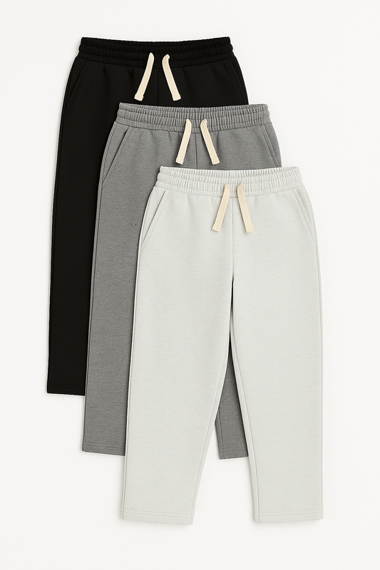 Straight Leg Sweatpants 3pk HB