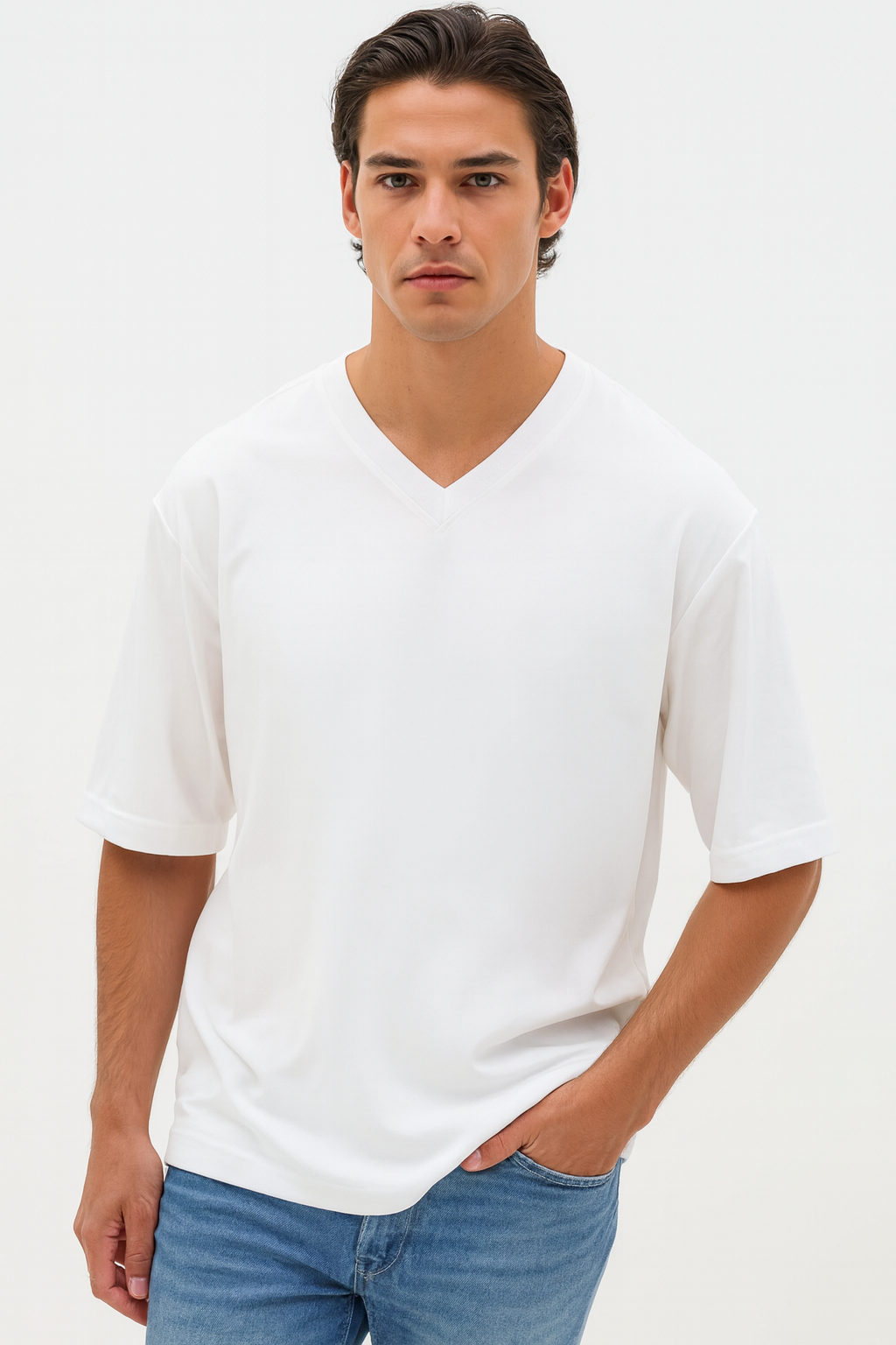 V-neck T-shirt