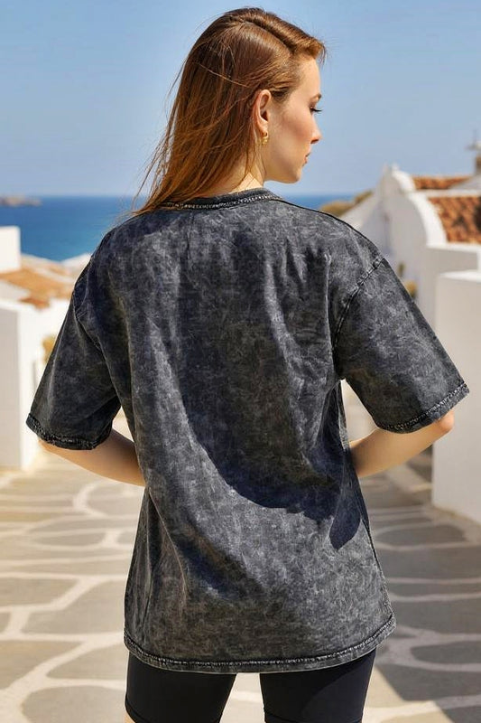 Washed Oversized T-shirt