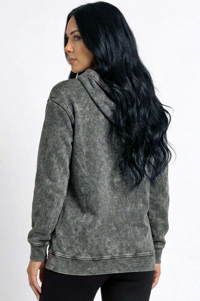 Oversized Washed Hoodie