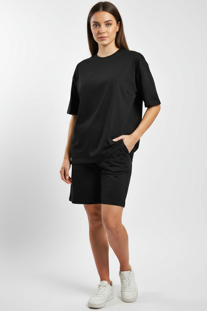 Oversized T-shirt + Shorts Set