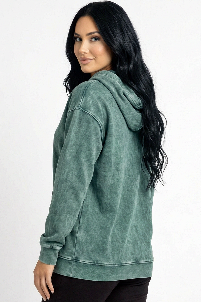 Oversized Washed Hoodie