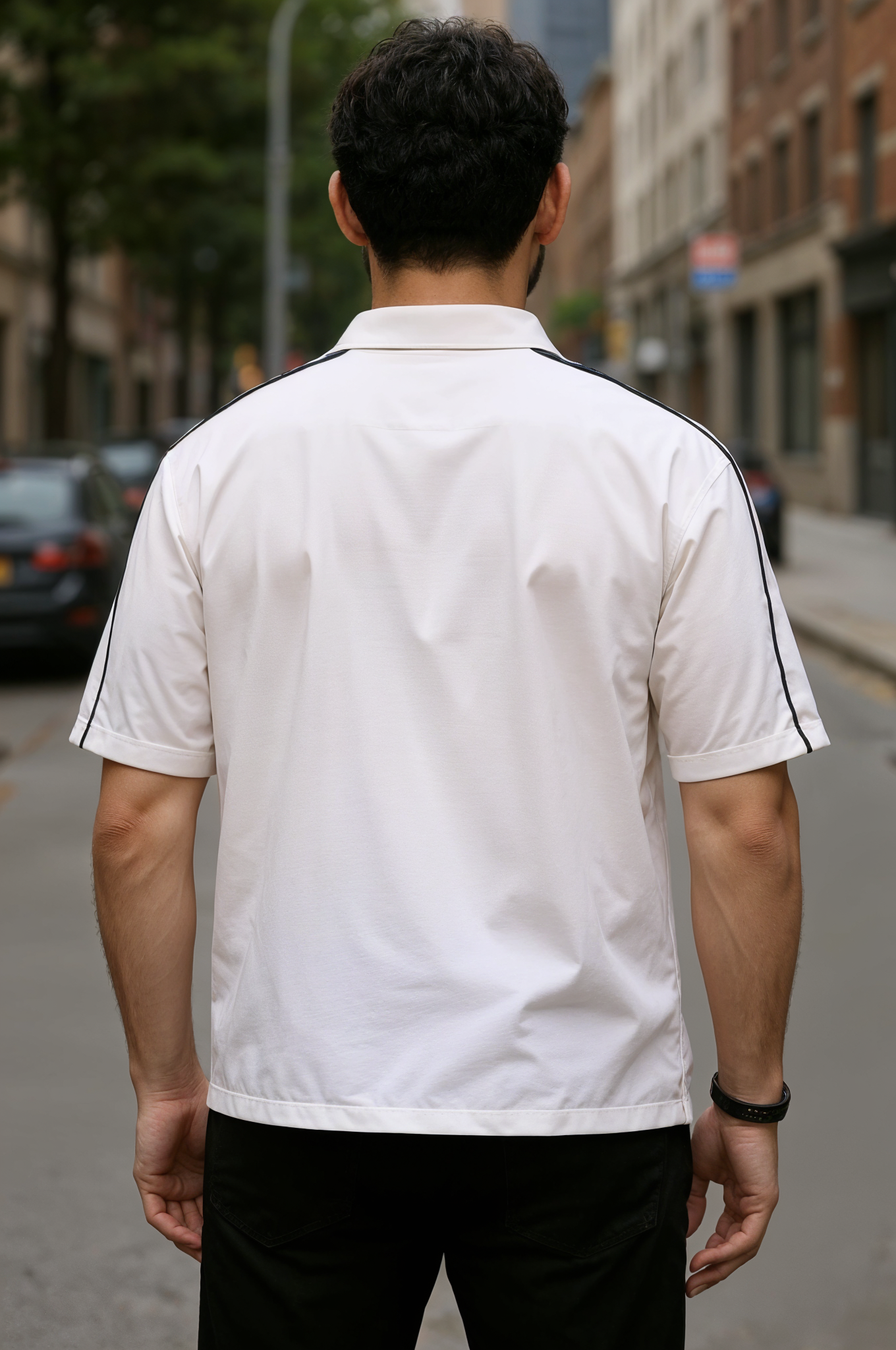 V-neck Oversized T-shirt