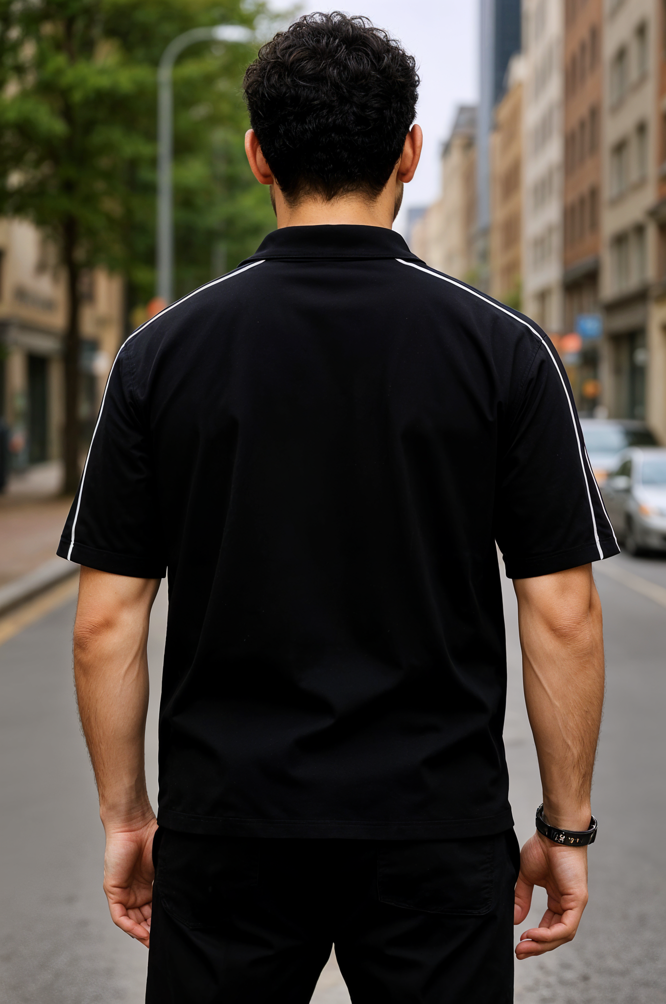 V-neck Oversized T-shirt