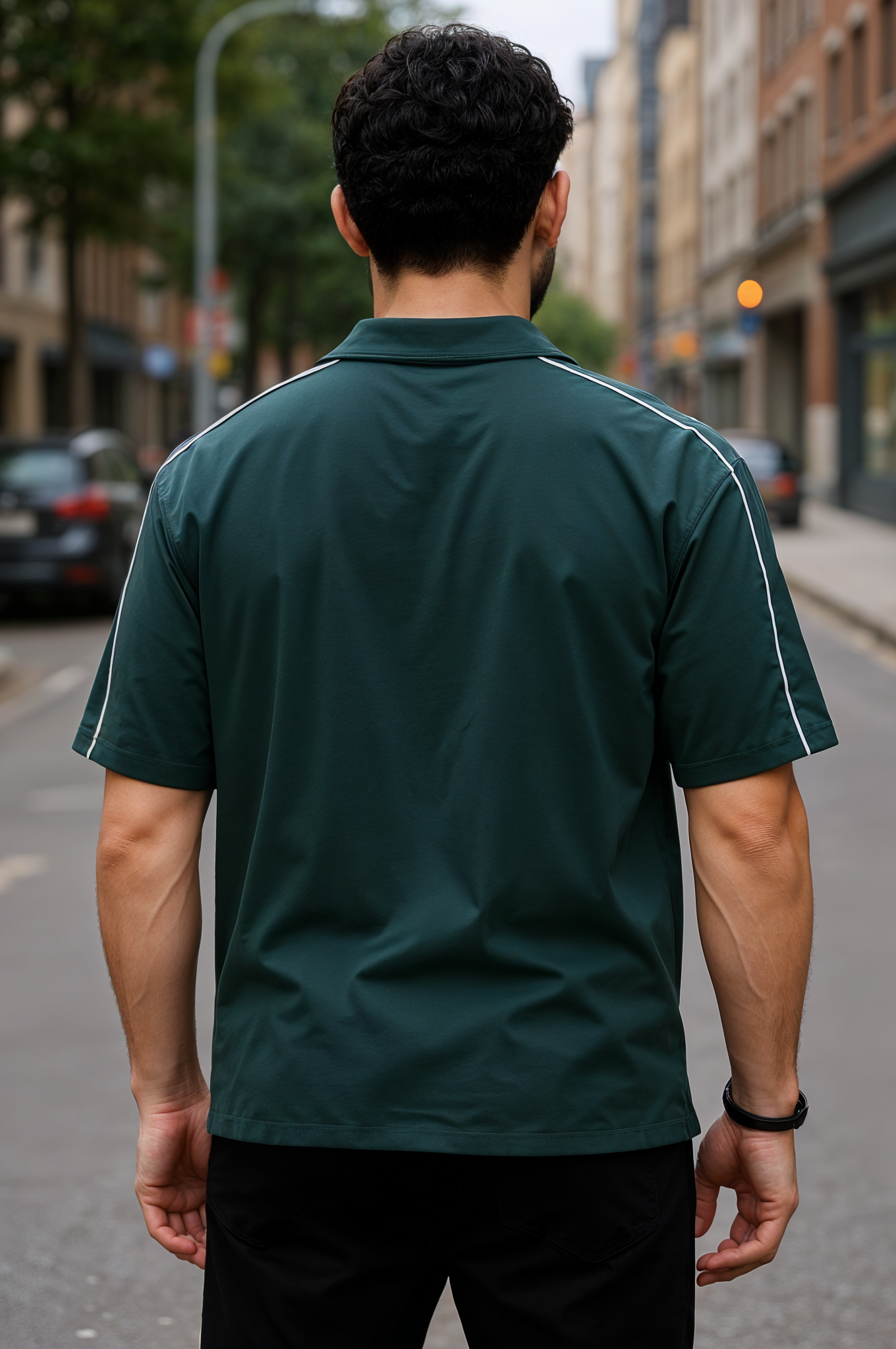 V-neck Oversized T-shirt