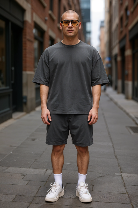 Oversized T-shirt + Shorts Set