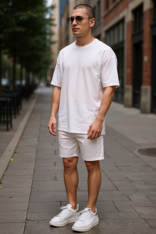 Oversized T-shirt + Shorts Set