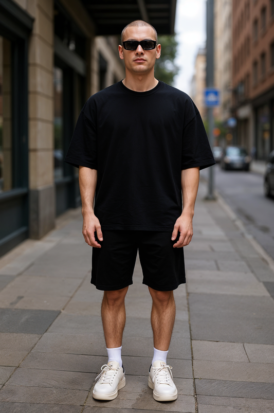 Oversized T-shirt + Shorts Set