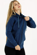 Basic Zipped Hoodie