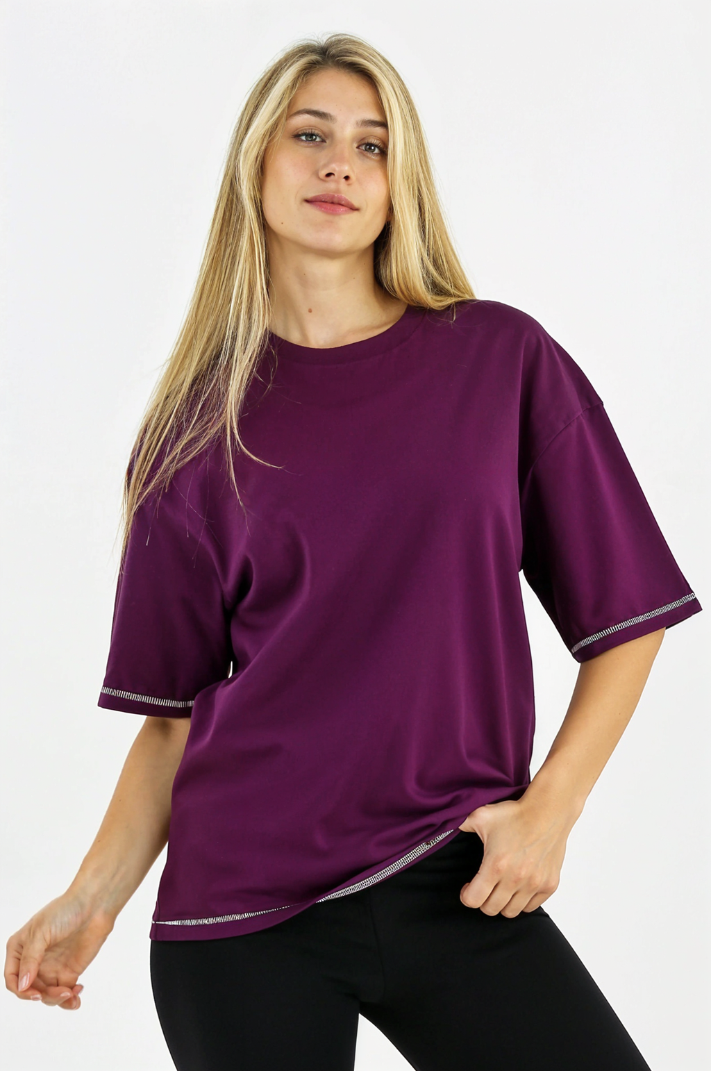 Heavy-Weight Stitched Oversized T-shirt