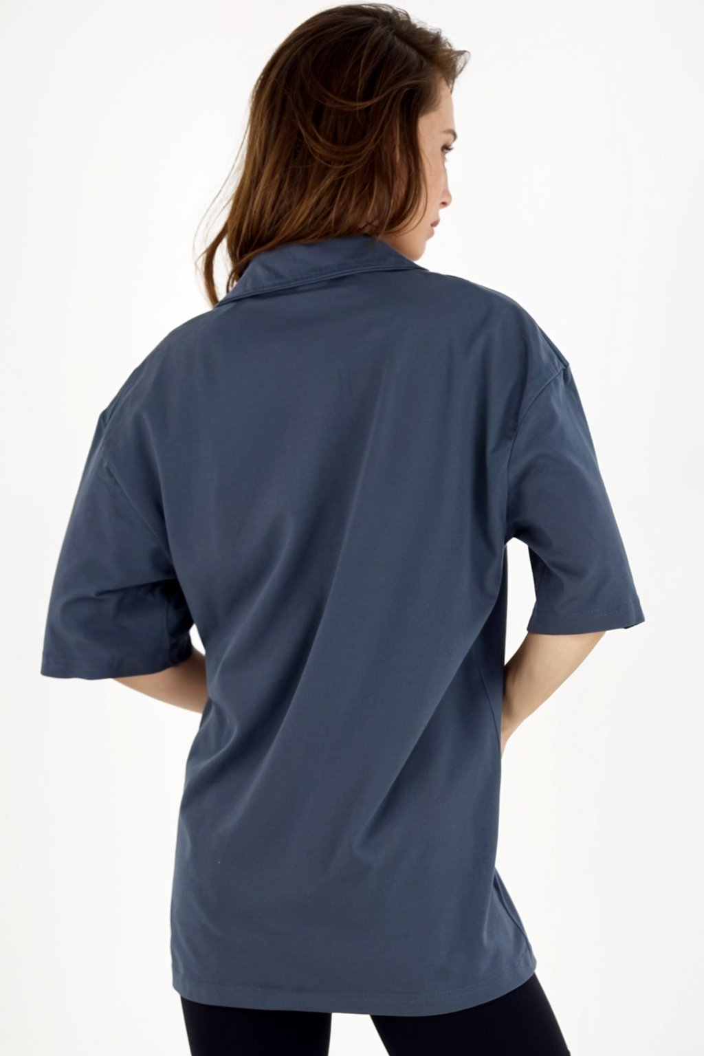 Collar Oversized T-shirt