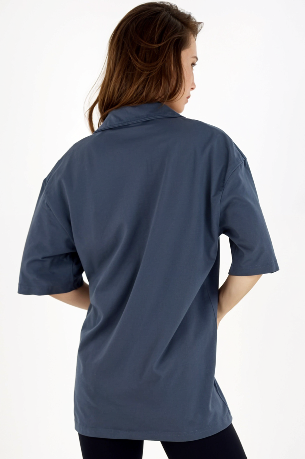 Collar Oversized T-shirt