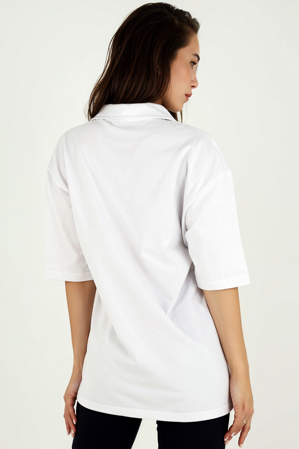 Collar Oversized T-shirt