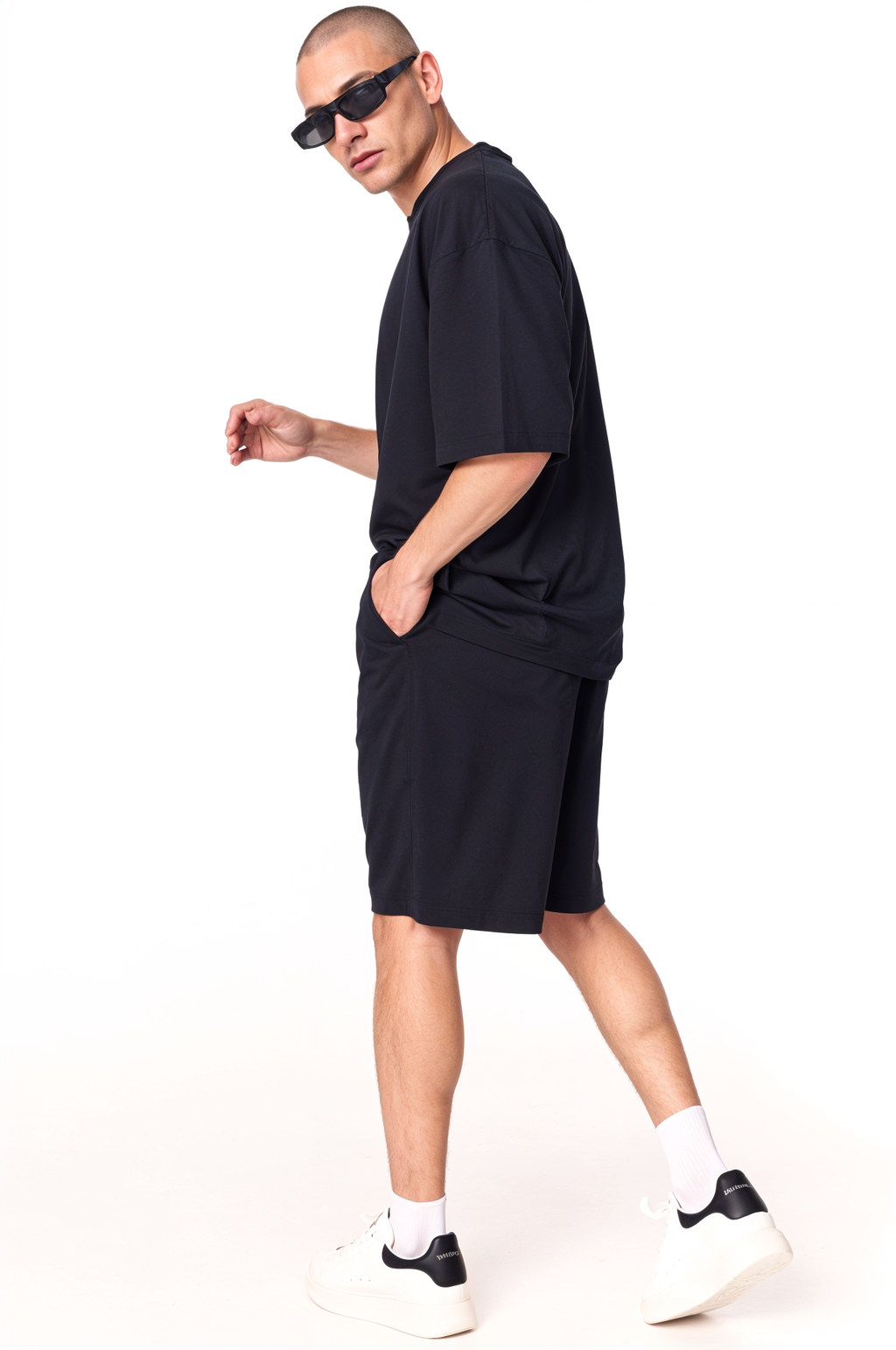 Oversized T-shirt + Shorts Set