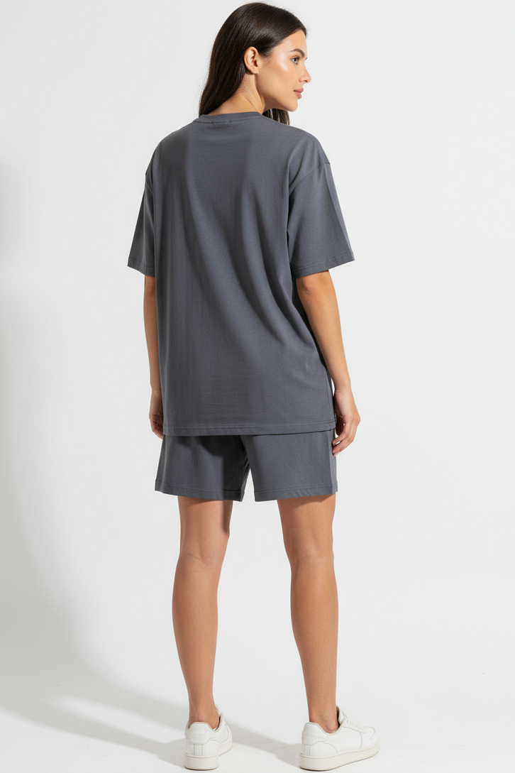 Oversized T-shirt + Shorts Set