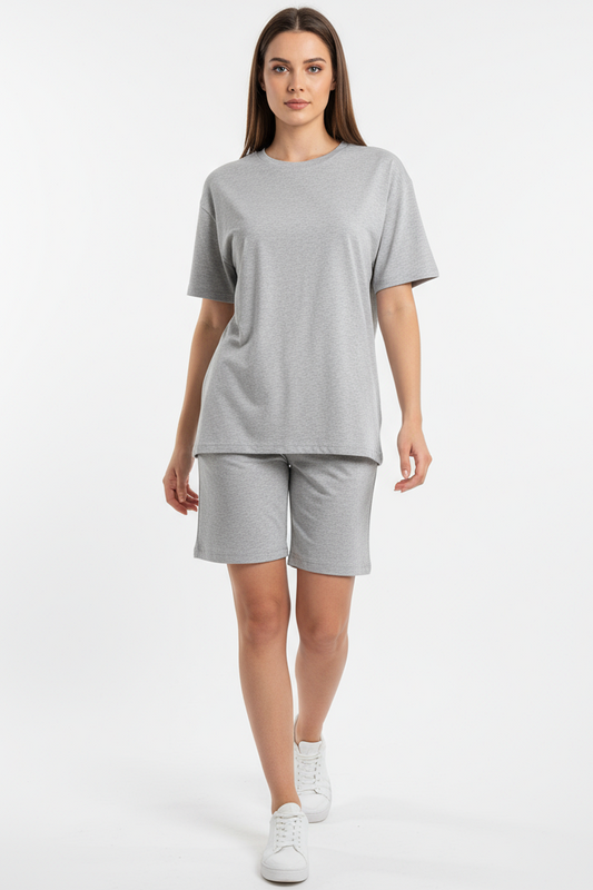 Oversized T-shirt + Shorts Set