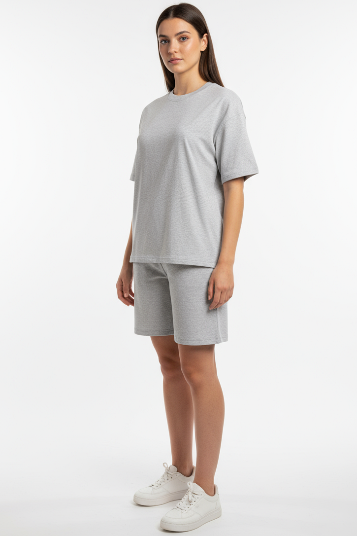 Oversized T-shirt + Shorts Set