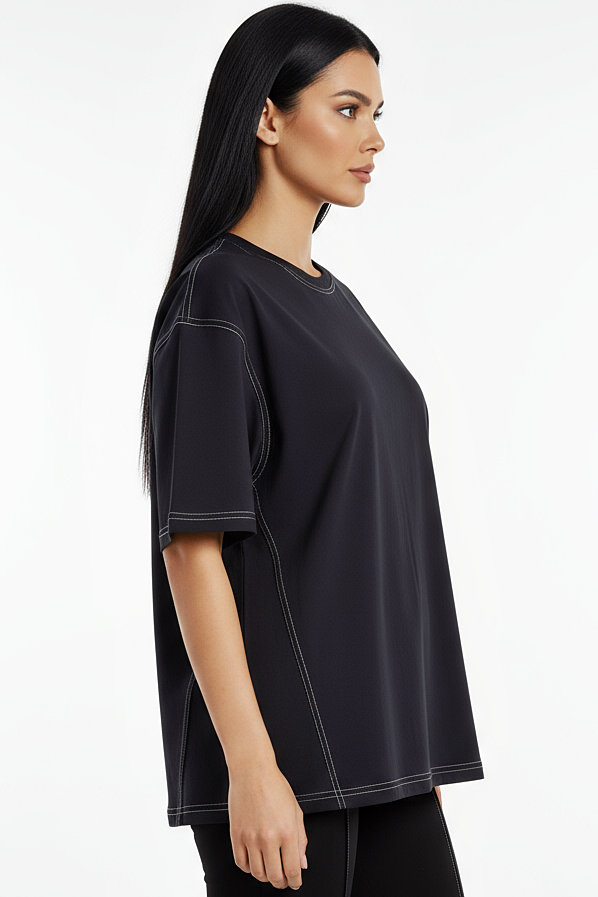 Xced women's stitching oversized t-shirt, Egypt