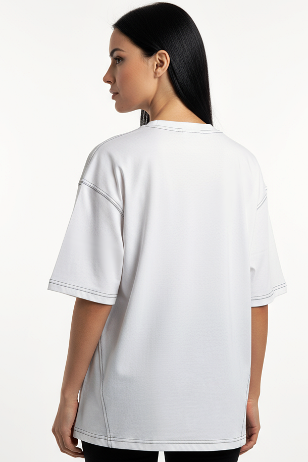 Xced women's stitching oversized t-shirt, Egypt