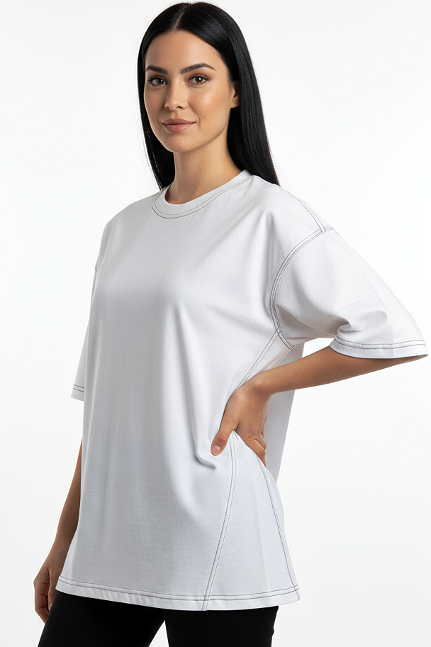 Xced women's stitching oversized t-shirt, Egypt